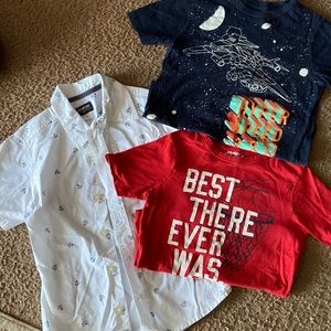 3 boys shirts
